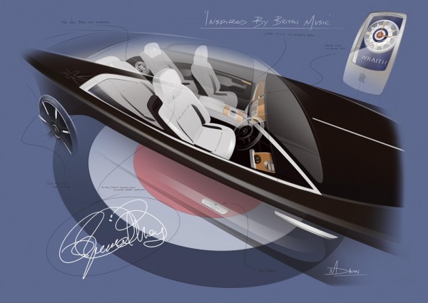 Rolls Royce Wraith Inspired by British Music 1 600x425 at Rolls Royce Wraith Inspired by British Music ft. Roger Daltrey
