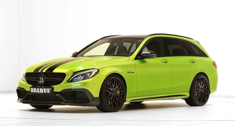 Brabus Mercedes AMG C63 Wagon 650 0 at Brabus Mercedes AMG C63 Wagon 650 “Green Hell”
