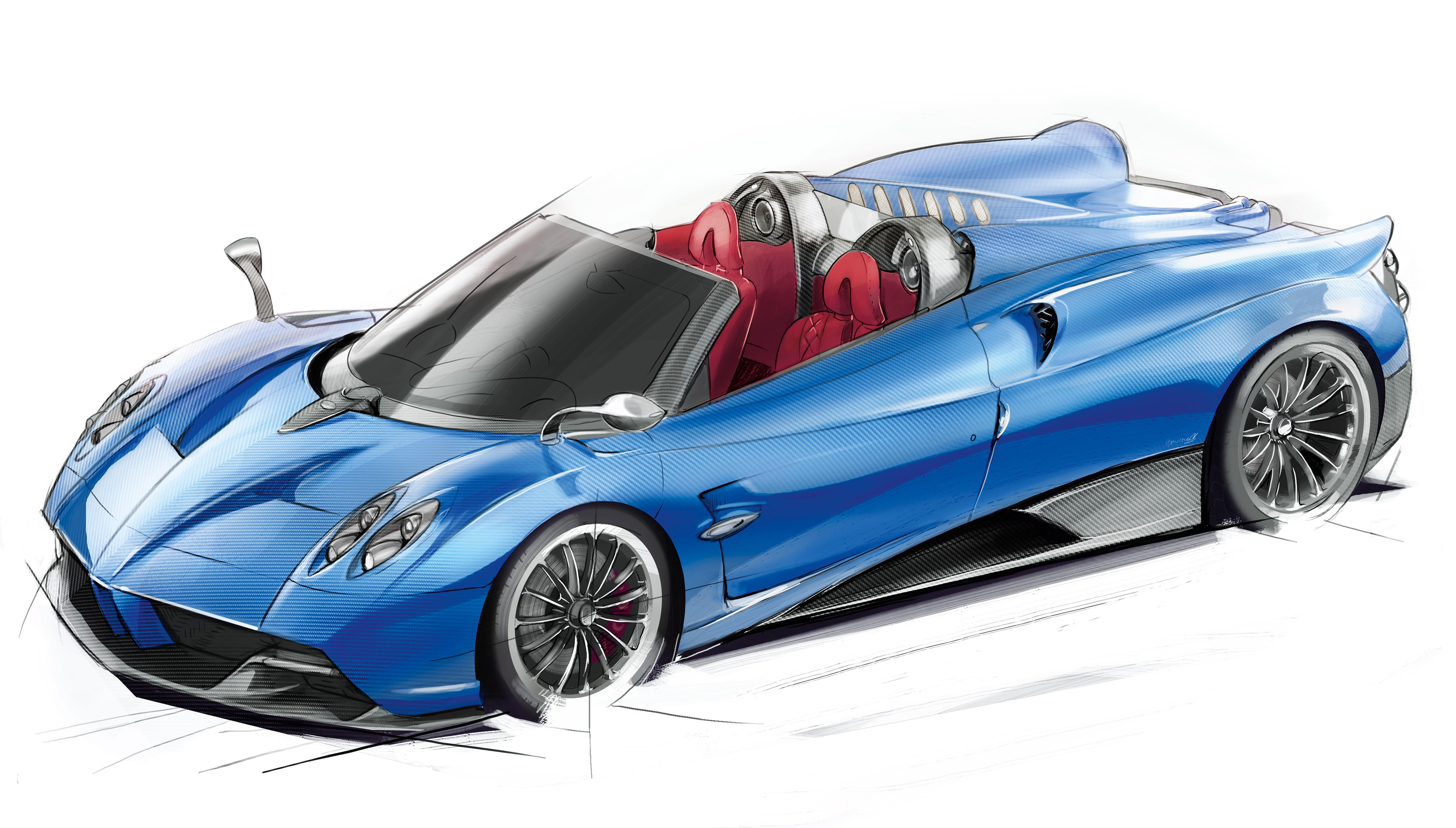 Huayra Roadster head at Already Sold Out Pagani Huayra Roadster Unveiled