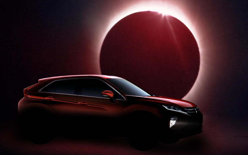 Mitsubishi Eclipse Cross teaser 1 at Geneva Preview: Mitsubishi Eclipse Cross