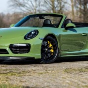 Olive Green Porsche 991 Turbo S 5 175x175 at Sight to Behold: Olive Green Porsche 991 Turbo S Cab Mk II