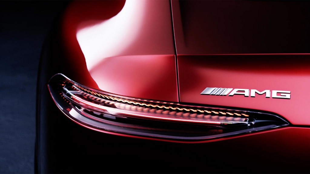 Four Door Mercedes AMG GT teaser 1 at Four Door Mercedes AMG GT Concept Set for Geneva Debut