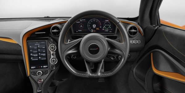 McLaren 720S 28 Interior 600x302 at Official: 2018 McLaren 720S