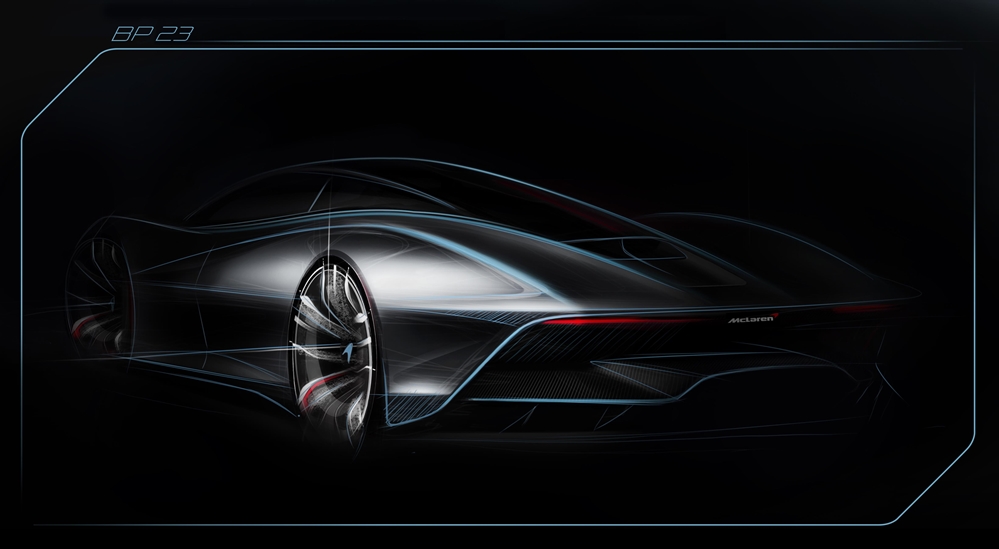 McLaren Hyper GT sketch at McLaren Hyper GT Partially Teased
