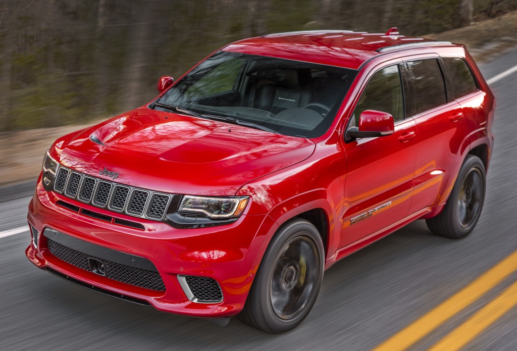 trackhawk 7 at 2018 Jeep Grand Cherokee Trackhawk Revealed with Hellcat Engine!
