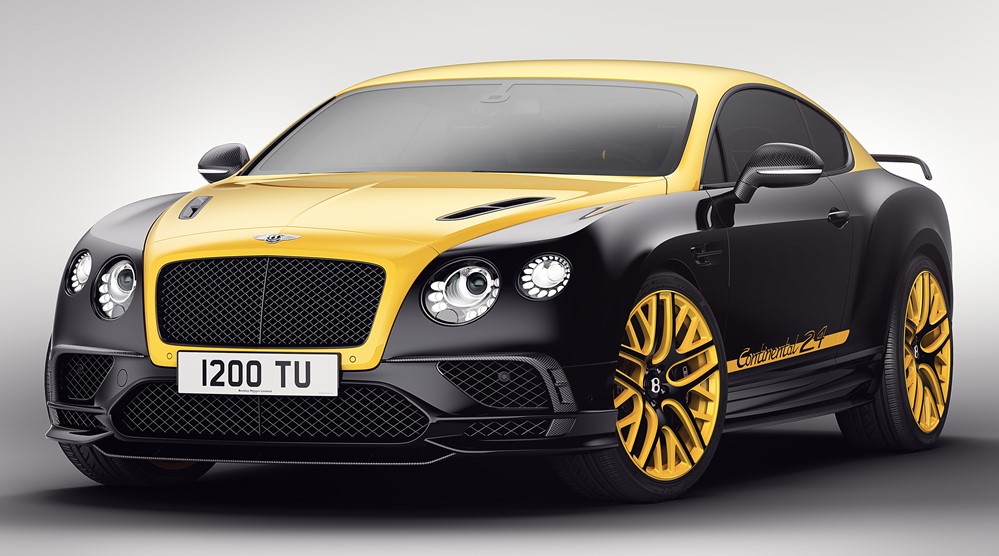 Continental 24 1 at Bentley Continental 24 Edition Celebrates Nurburgring Race