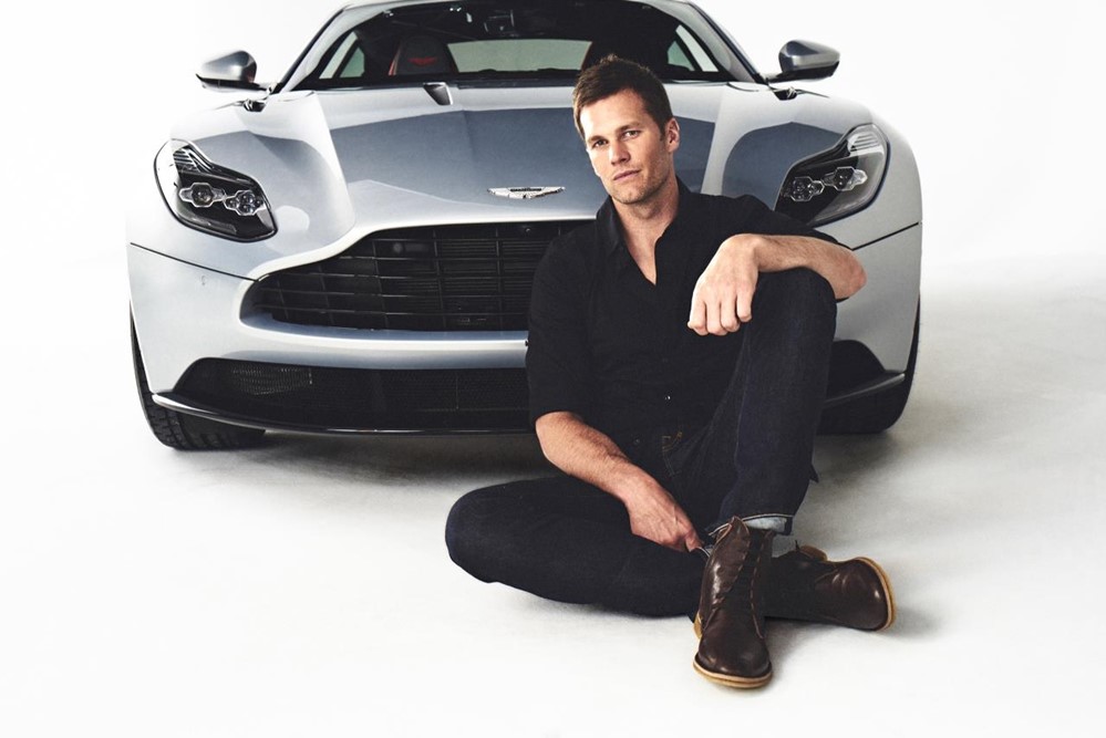 brady aston at Tom Brady Stars in New Aston Martin Commercials
