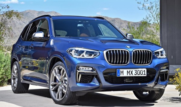 2018 bmw x3 600x357 at Official: 2018 BMW X3