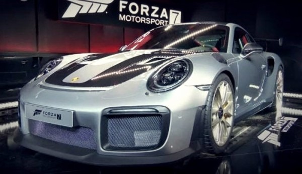 GT2 RS E3 600x347 at 2018 Porsche 911 GT2 RS Revealed at Xbox Event