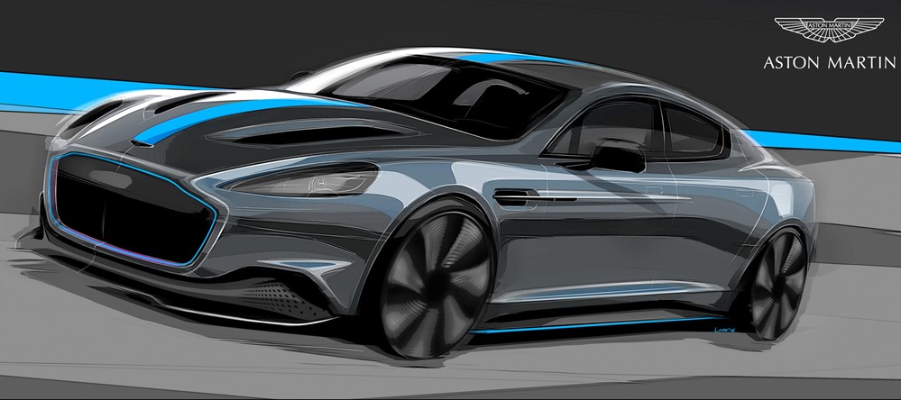 RapidE 01 at Electric Aston Martin RapidE Confirmed for 2019 Production