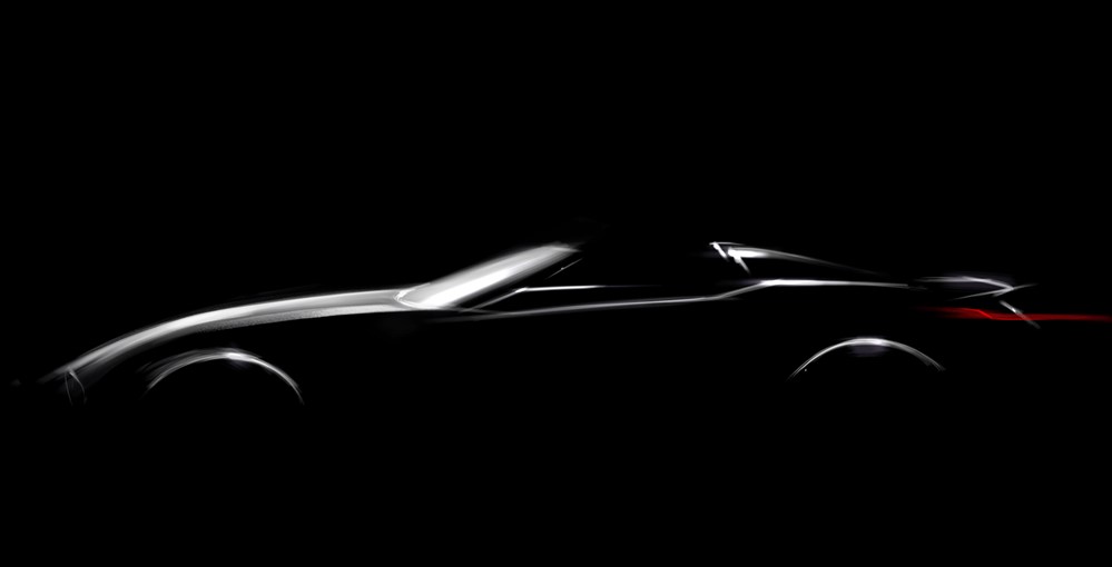 BMW Roadster Concept at BMW Roadster Concept Teased for 2017 Pebble Beach