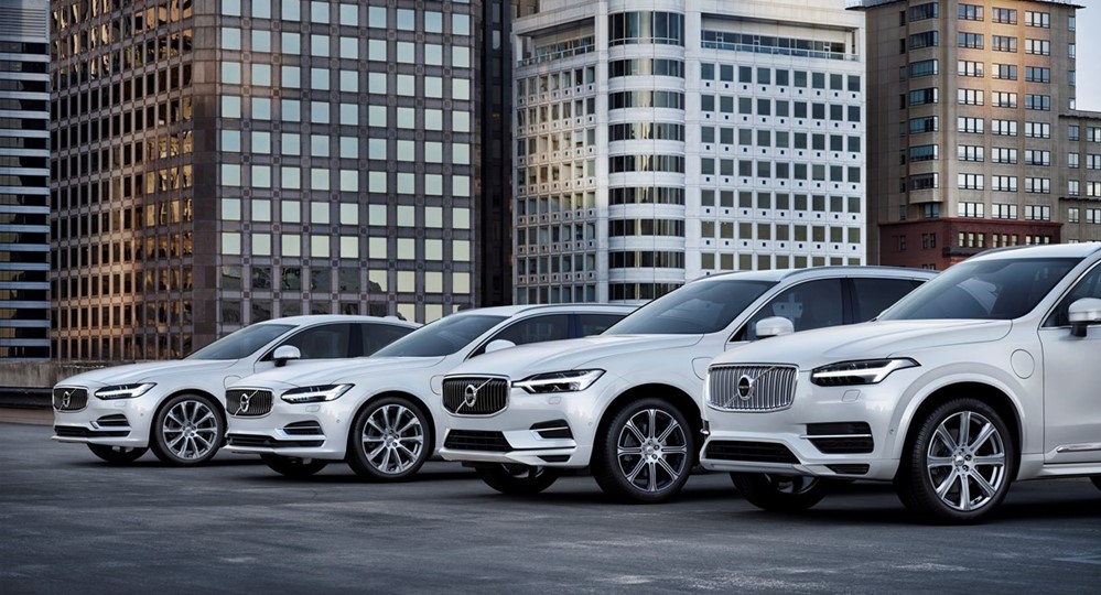 volvo range at All Volvo Cars to Get an Electric Motor from 2019