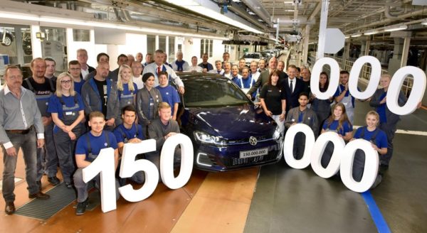 108188vw 600x328 at Golf GTE Becomes 150 Millionth VW Produced at Wolfsburg Plant