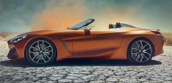 2019 bmwz4 concept 600x290 at 2019 BMW Z4 (Pebble Beach Concept) Leaks Online