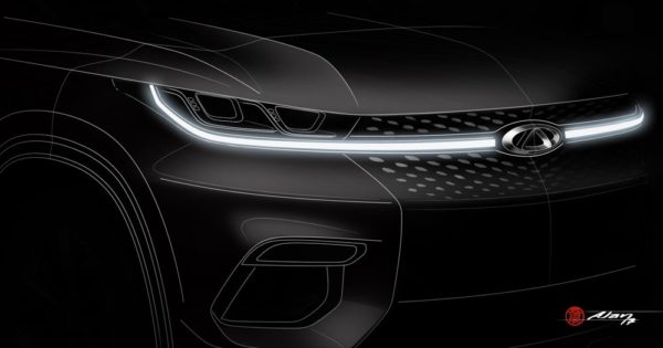 Chery IAA2017 2 600x315 at Chery Reveals Sketch of New Global Crossover