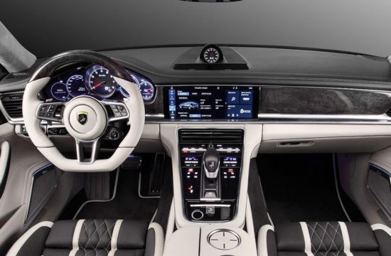 TopCar Panamera 2017 Interior 550x360 at 2017 Porsche Panamera Interior Upgrade by TopCar