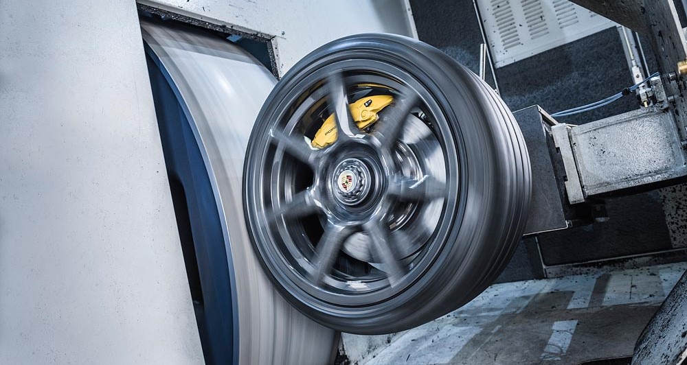 braided carbon wheel Porsche 1 at Expensive Braided Carbon Wheels for Porsche 911 Turbo S Exclusive Series