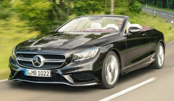 2018 Mercedes S Class Coupe and Cabrio 0 600x351 at 2018 Mercedes S Class Coupe and Cabrio Go Official