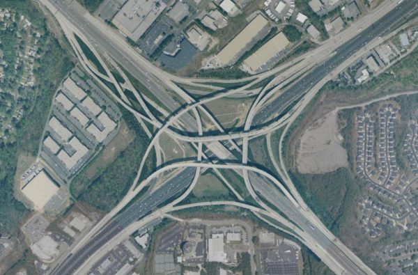 Tom Moreland Interchange 600x395 at 9 Fascinating Road Junctions Across the World