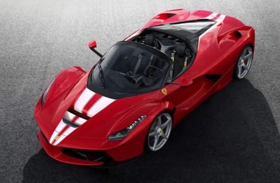 laferrari aperta charity auction 0 550x360 at Special LaFerrari Aperta Sells for 8.3 million EUR at Auction