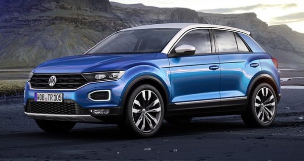 vw t roc 2018 600x319 at 2018 VW T Roc Crossover   Price and Specs