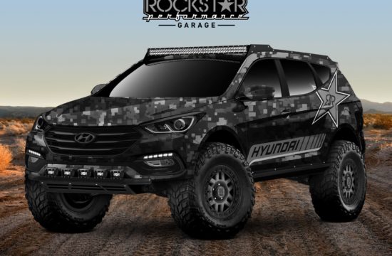 48887 HYUNDAI ENERGIZES THE 2017 SEMA SHOW WITH ROCKSTAR ENERGY MOAB EXTREME OFF 550x360 at 2017 SEMA Preview: Rockstar Moab Extreme Concept Santa Fe