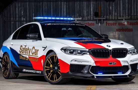 BMW M5 MotoGP Safety Car 5 550x360 at BMW M5 MotoGP Safety Car Revealed for 2018 Season