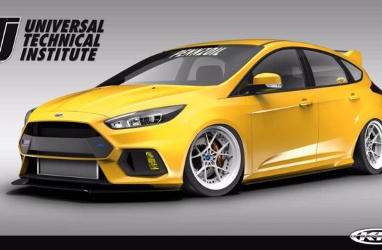 Ford Focus RS by Pennzoil 1 550x360 at SEMA 2017: Ford Focus RS by UTI, Tjin, and Pennzoil