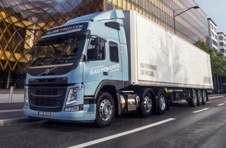 gas powered volvo trucks 1 730x478 at Gas Powered Volvo Trucks Promise Significantly Less CO2 Emissions