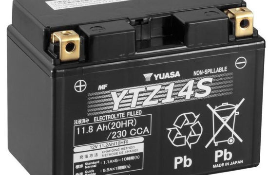 yuasa ytz14s motorcycle battery 1303 p 550x360 at Common Reasons Your Motorcycle Battery Is Going Flat and How to Prevent Them