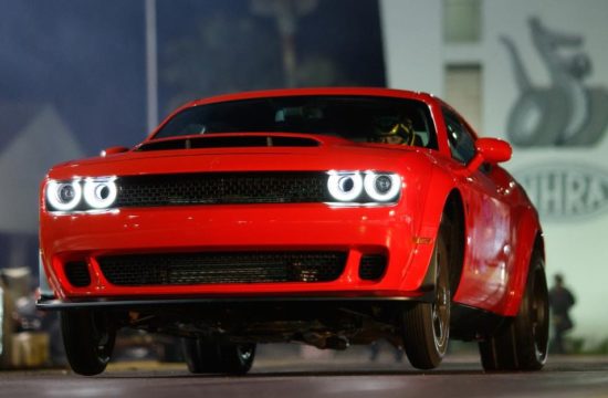 Dodge Challenger SRT Demon Launch 550x360 at 2018 Dodge Challenger SRT Demon Shipping Commences