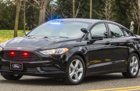 Ford Special Service Plug In Hybrid Sedan 550x360 at Ford Launches its First Plug In Hybrid Special Service Sedan