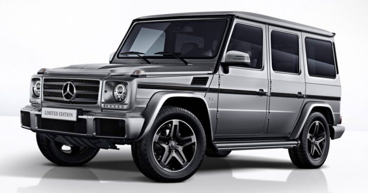 Limited Edition Mercedes G Class 3 730x384 at Limited Edition Mercedes G Class Models Mark End of Production
