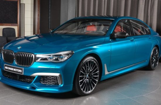 bmw m760li individual long beach blue top 550x360 at BMW M760Li Individual Looks Dapper in Long Beach Blue