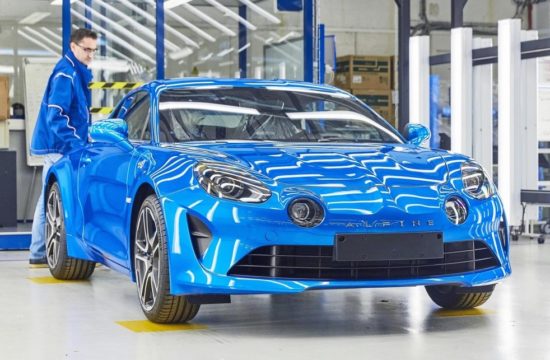 Alpine A110 Production 0 550x360 at Alpine A110 Production Gets Underway in France