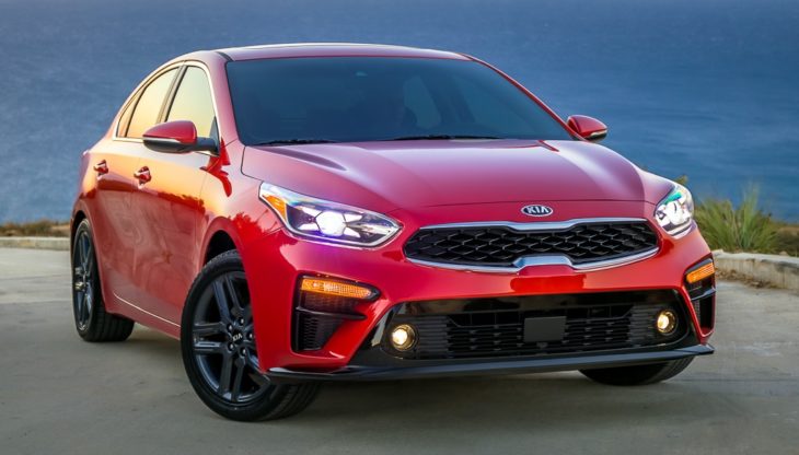 2019 Kia Forte 1 730x416 at 2019 Kia Forte Unveiled Boasting Heavy Stinger Influence