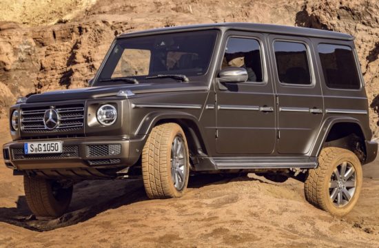 2019 Mercedes G Class 1 1 550x360 at 2019 Mercedes G Class Goes Official in Detroit