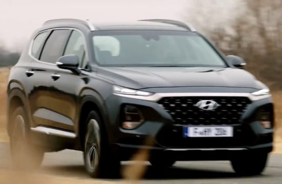 2019 santa fe capture 1 550x360 at 2019 Hyundai Santa Fe Revealed in First Commercial