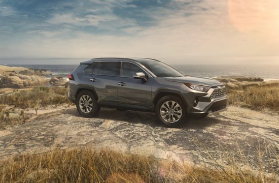 2019 Toyota RAV4 1 550x360 at 2019 Toyota RAV4 Goes Official with Aggressive Design