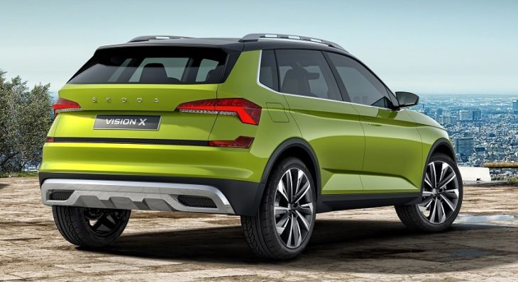 Skoda Vision X 1 730x398 at Geneva 2018: Skoda Vision X Is a Sign of Things to Come