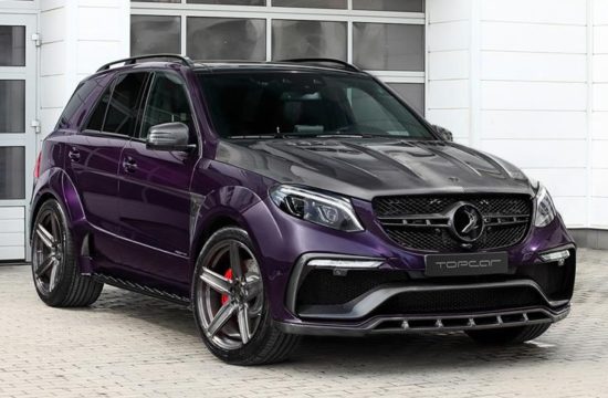 Mercedes AMG GLE 63s INFERNO Violet 1 550x360 at Carbon Fest: TopCar Mercedes AMG GLE 63S Inferno Violet