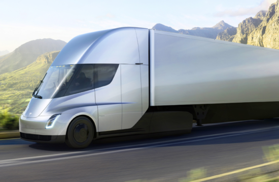 tesla truck 550x360 at How the Tesla Truck is Going to Change the Trucking Industry