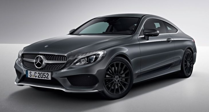 C Class Coupé Nightfall Edition Studio 730x394 at Mercedes C Class Nightfall Edition Model Launch in UK