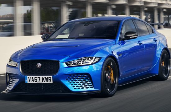 Jaguar XE SV Project 8 Goodwood 1 550x360 at Jaguar XE SV Project 8 Tested at Goodwood Circuit