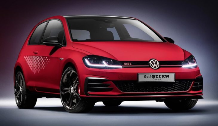 Volkswagen Golf GTI TCR Concept 0 730x423 at Golf GTI TCR Concept Unveiled, Packs 290 PS