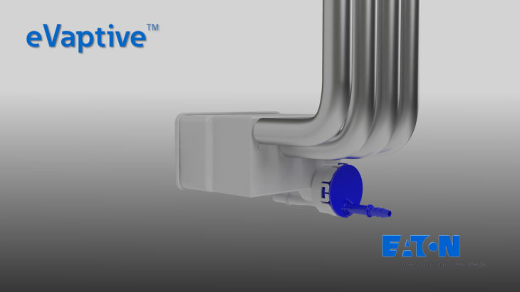 eVaptive Closeup Still Screencap BG 022717 310pm Labeled 730x411 at Eaton eVaptive™ is one size fits all solution for electronic fuel tank venting
