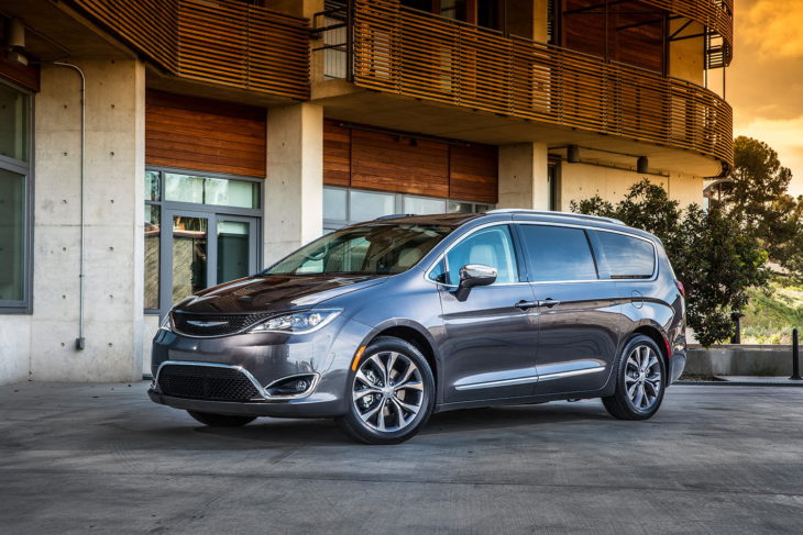 2018 chrysler pacifica 730x487 at The Top 5 Passenger Vans of 2018