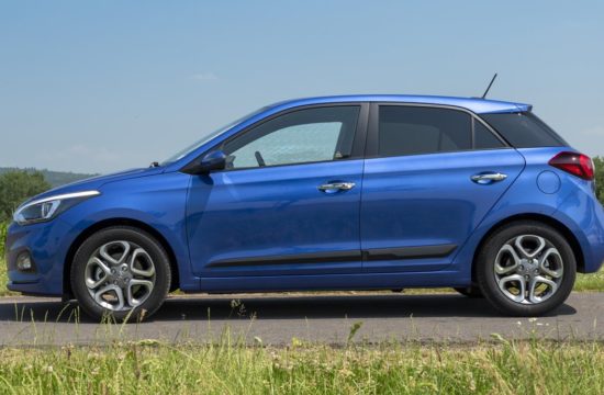 2019i20 uk 1 550x360 at 2019 Hyundai i20 from £13,995 in Britain