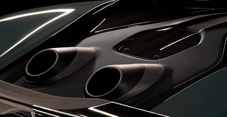 A new McLaren is coming top exit exhausts 730x378 at Hard Core McLaren 570 to Features 918 esque Exhaust Pipes