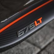 MSO Gulf Racing theme McLaren 675LT 09 sill with badge resized GF Williams 175x175 at Bespoke McLaren 675LT MSO Gets F1 Long Tails Gulf Livery